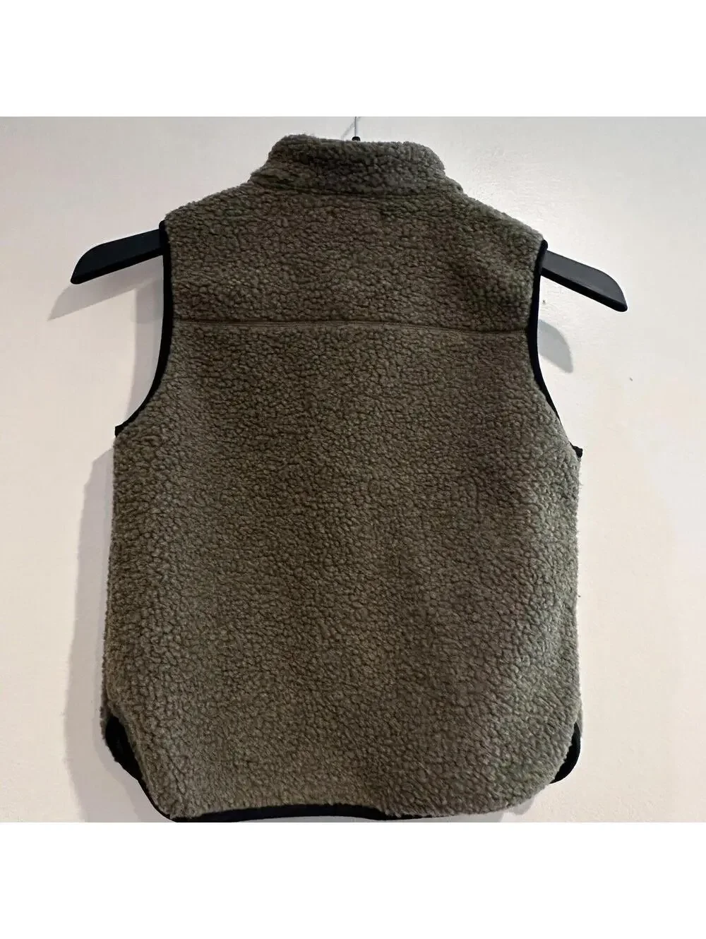Scene And Hear Vest Boys Vest Size 8 Green Pockets Full Zip Mock Neck Sleeveless